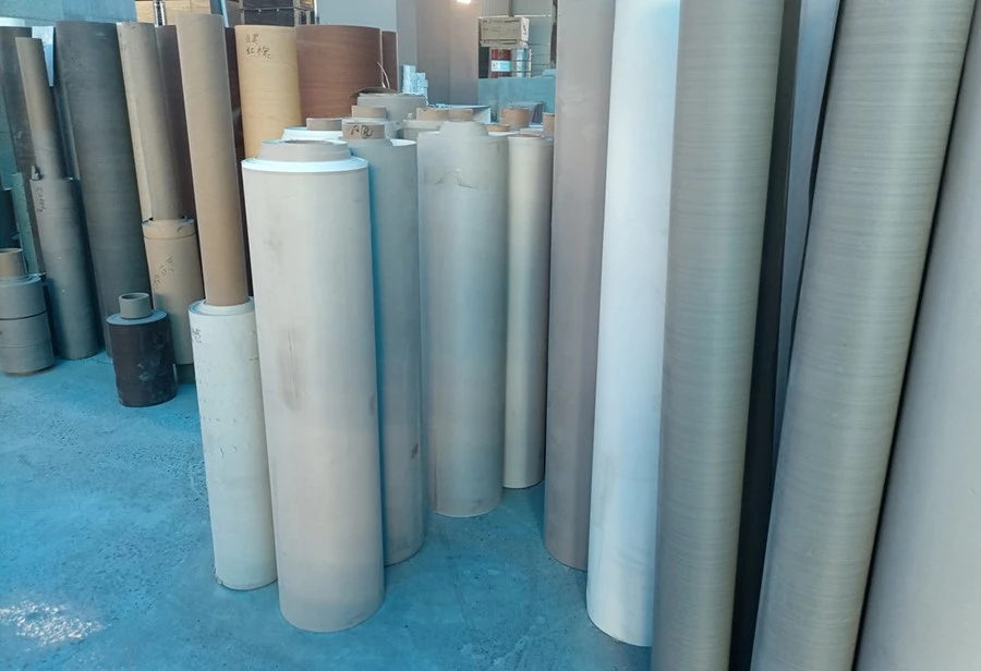 PVC film for skirting board