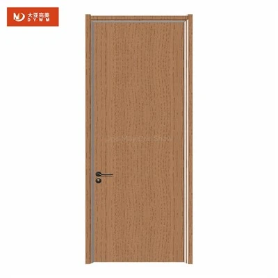 Porta in legno rivestito in PVC